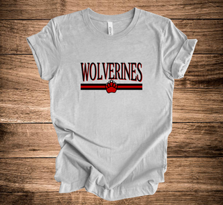 RV Wolverines Serif Over Stripe (+ options)