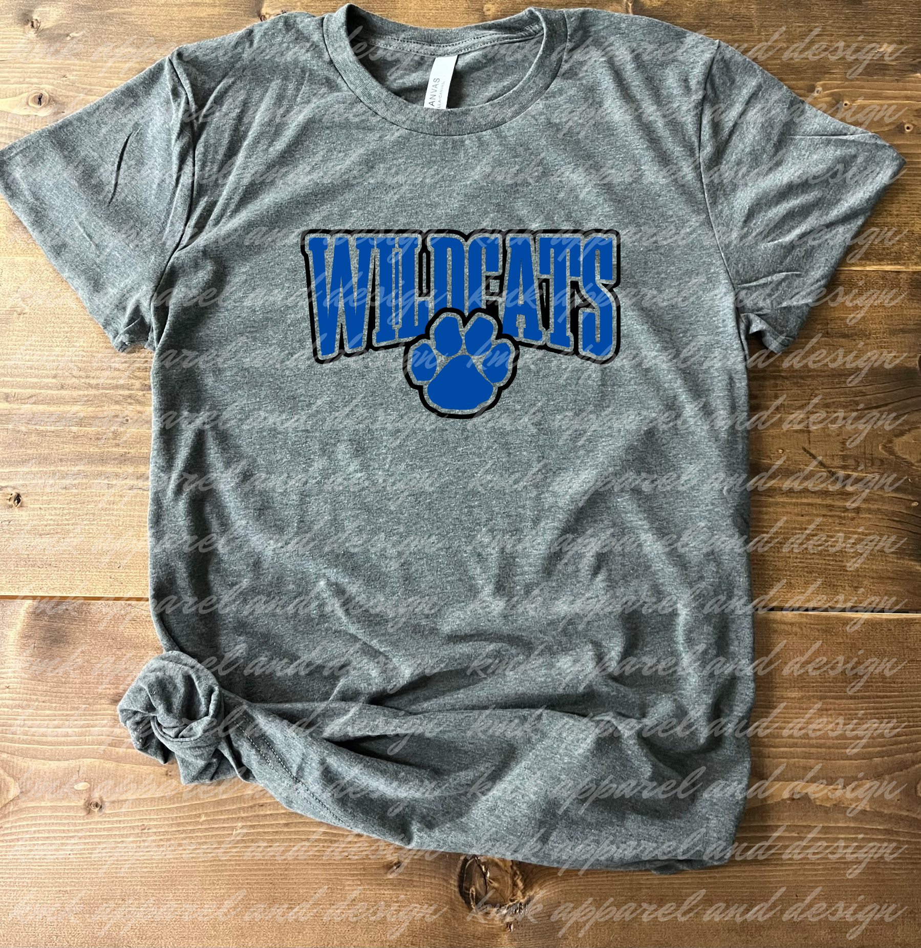 WC Wildcats Block Paw (+ options)