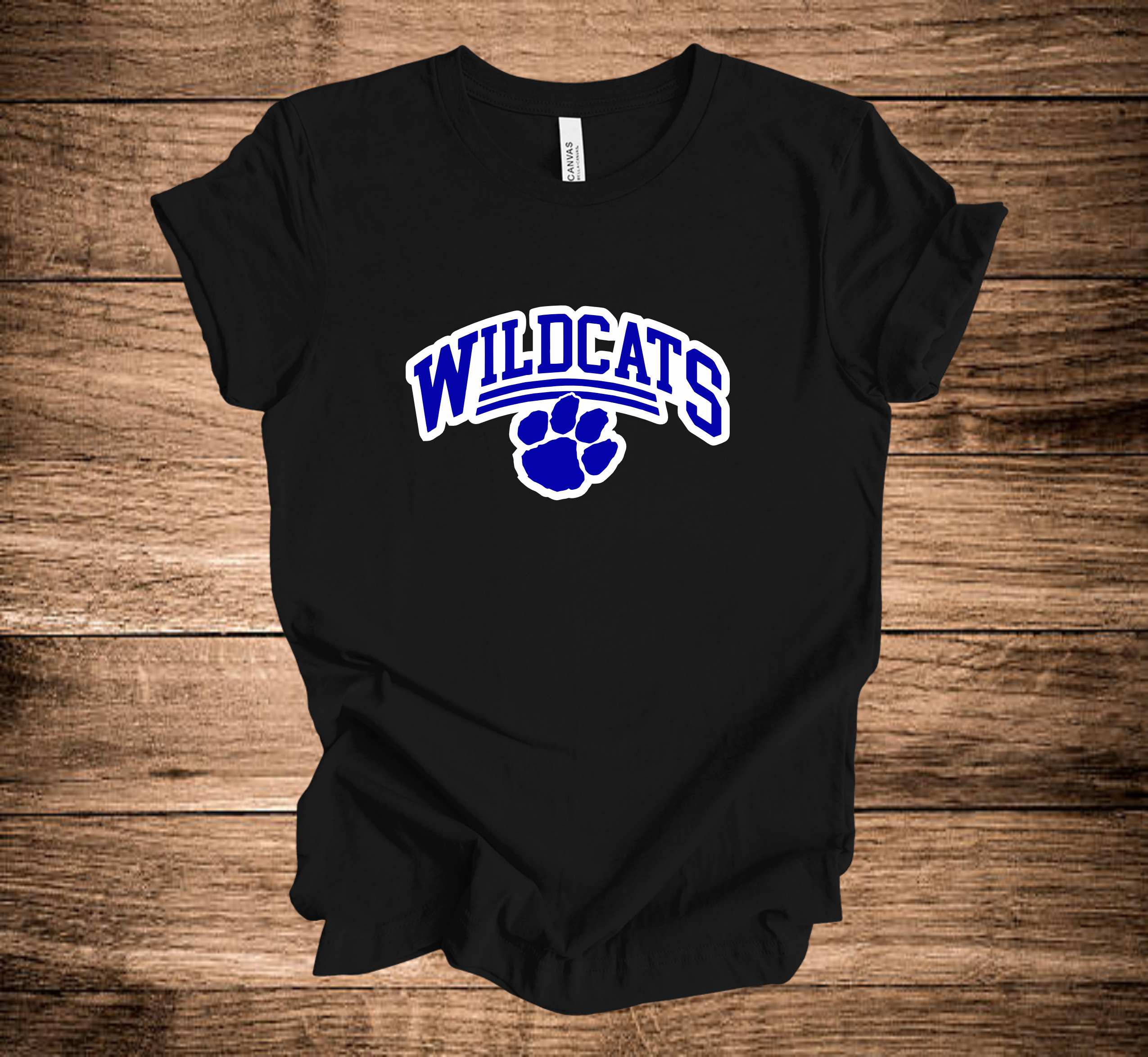 WC Wildcats Curved Paw (+ options)