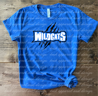 WC Wildcats Outline Scratch Wildcats (+ options)