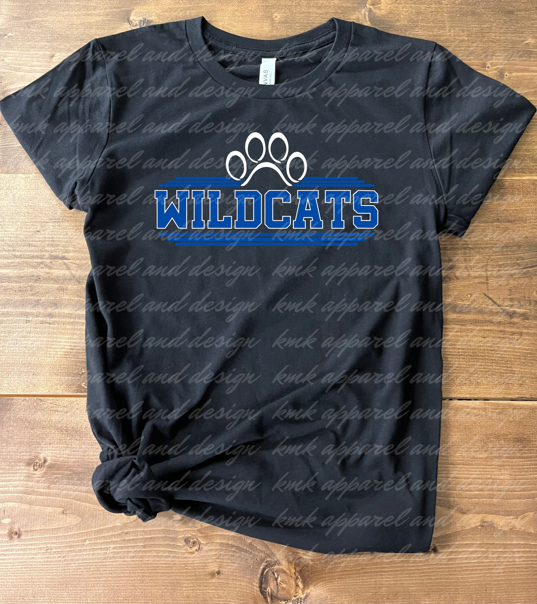 WC Wildcats Paw Lines Wildcats Lines (+ options)