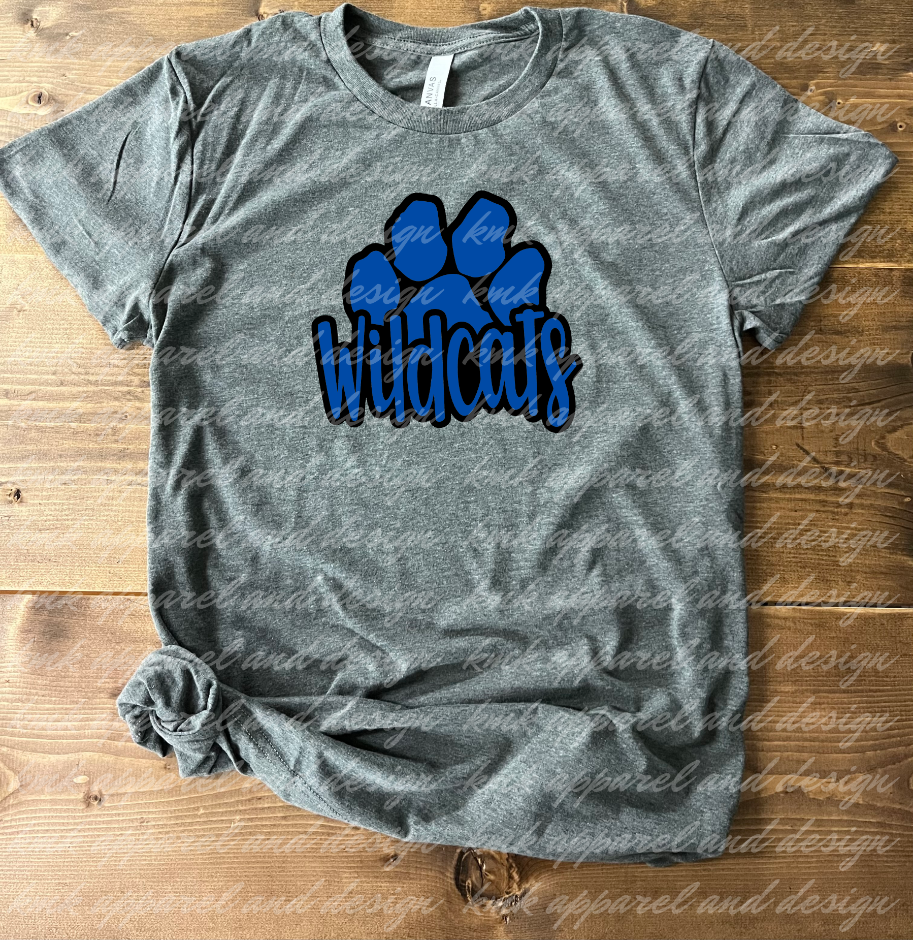 WC Wildcats Paw Wildcats Double (+ options)