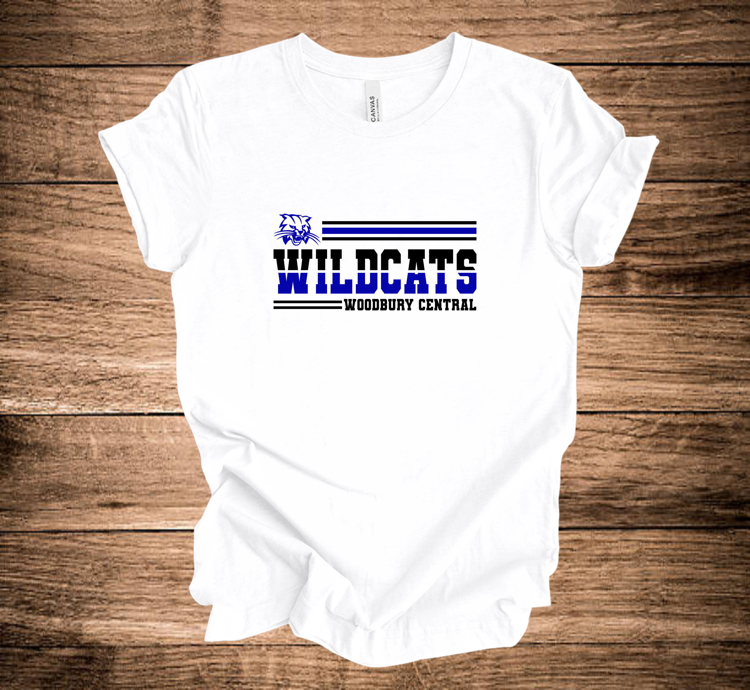 WC Wildcats Stripe Old School (+ options)