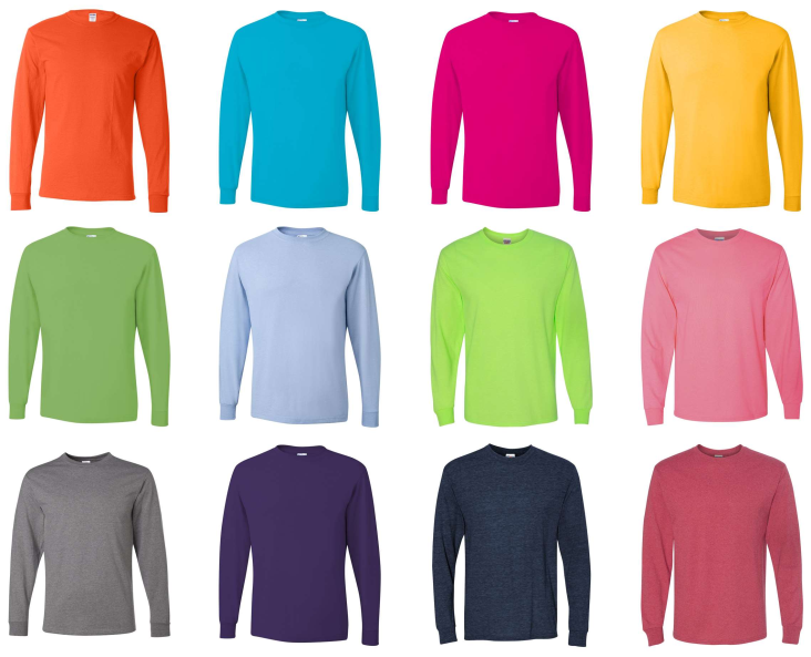 Bickford - Cotton Unisex Long Sleeve T-Shirt - Bickford Logo (+ color options)