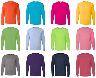 Bickford - Cotton Unisex Long Sleeve T-Shirt - Bickford Logo (+ color options)