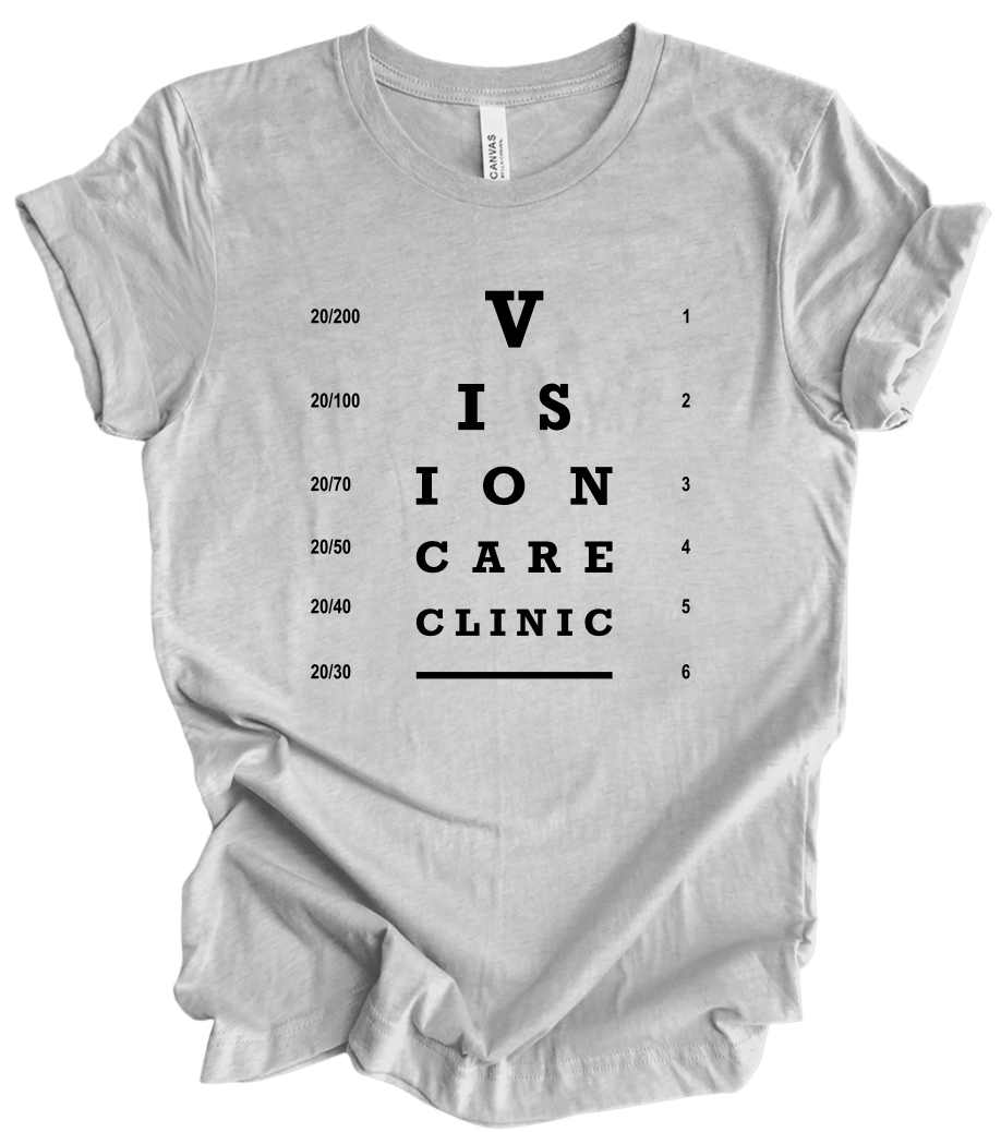 Vision Collection - Vision Care Chart (+ heather grey options)