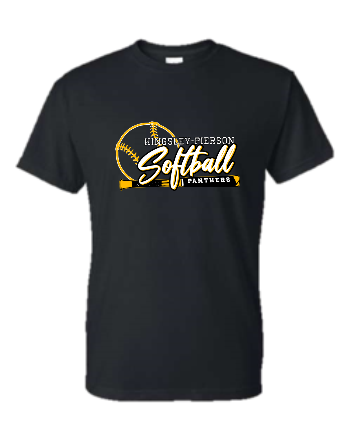 Kingsley-Pierson Softball Apparel - Black Design #1 (+ options)