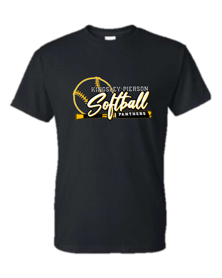 Kingsley-Pierson Softball Apparel - Black Design #1 (+ options)