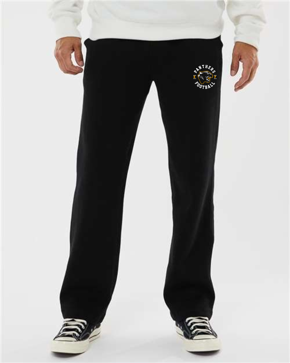Kingsley-Pierson Panthers Football Apparel - Black Sweatpants