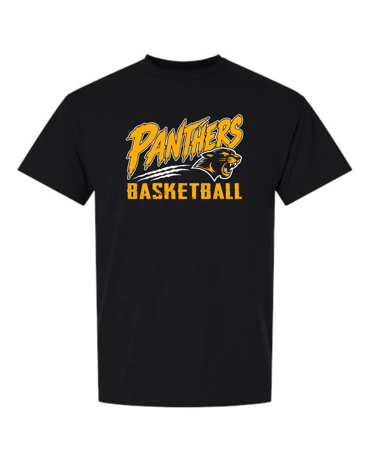 Panthers Basketball - Black Apparel (+ options)