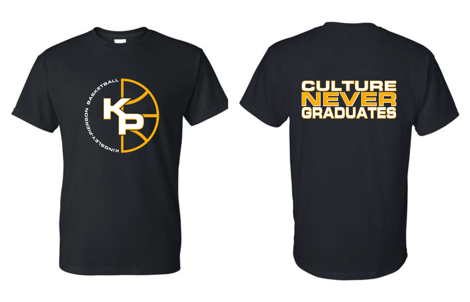 Kingsley-Pierson Boys Basketball - Black Apparel (+ options)