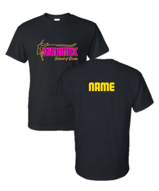 Dynamix Dance Apparel - Black - Horizontal Logo (+ options)