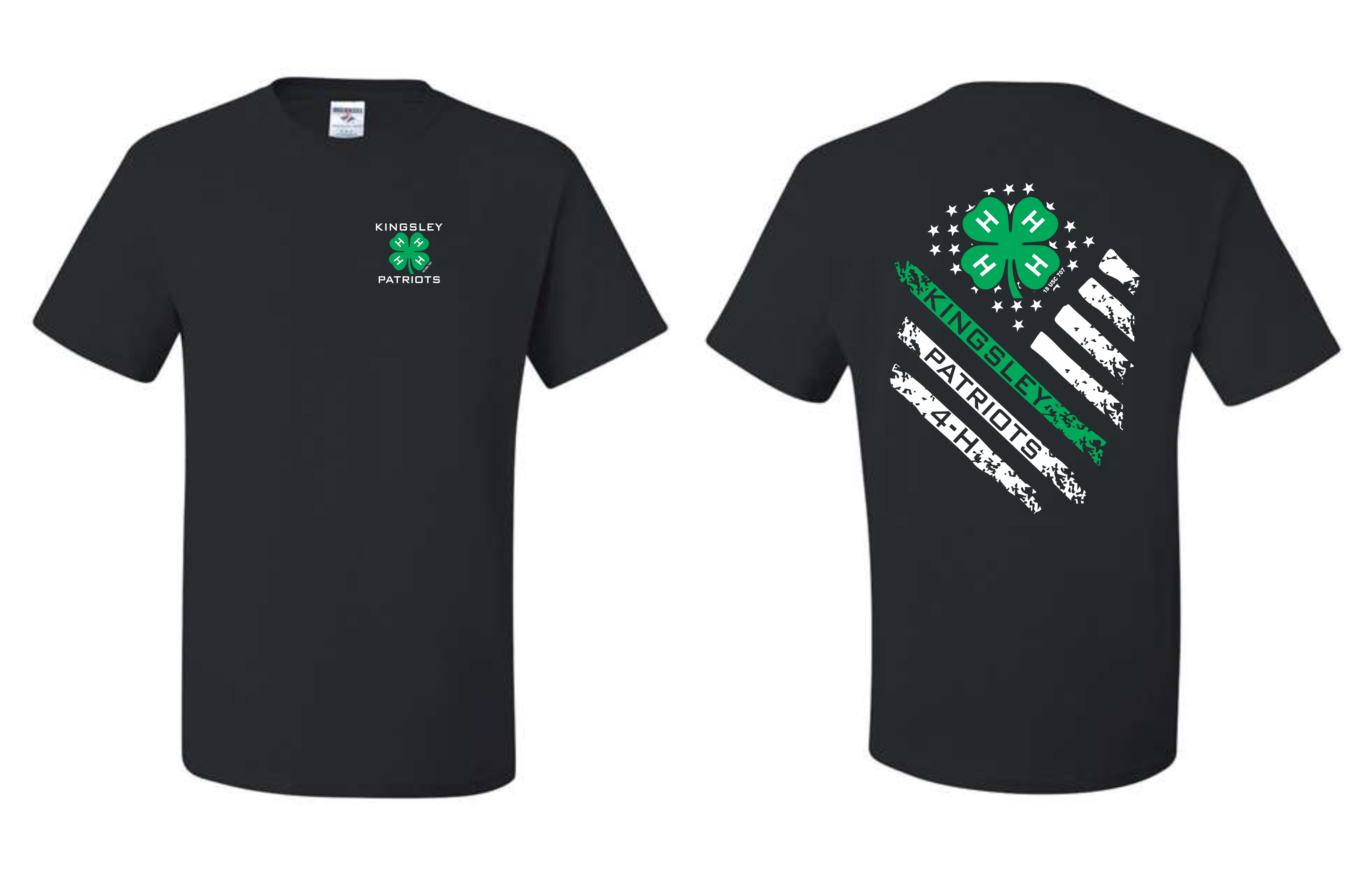 Kingsley Patriots 4H Club Apparel - Black (+ options)