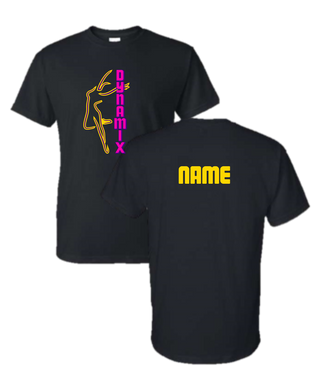 Dynamix Dance Apparel - Black - Vertical Logo (+ options)
