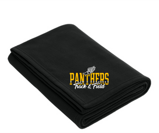 K-P Middle School Track - Black Oversized Blanket (+ options)