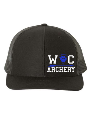Woodbury Central State Archery - Black Baseball Hat