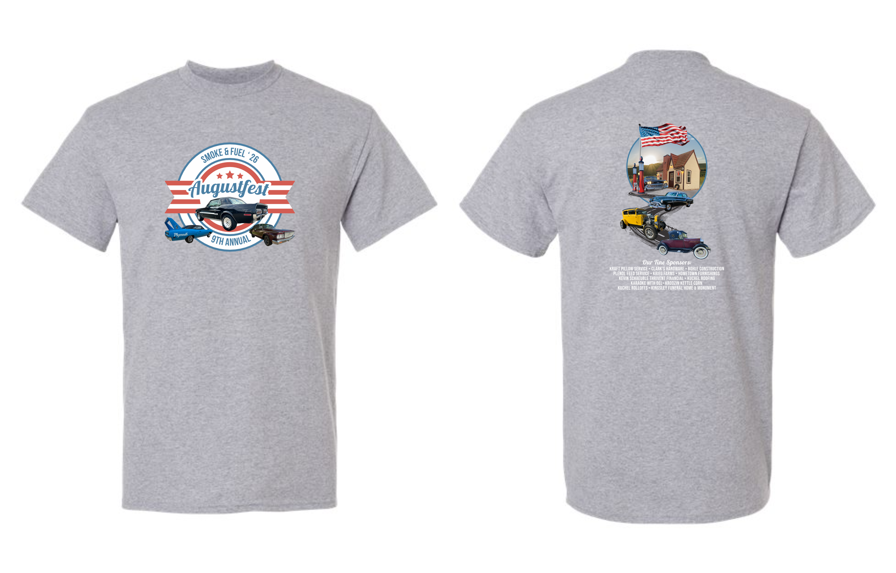 Kingsley Augustfest Car Show Apparel