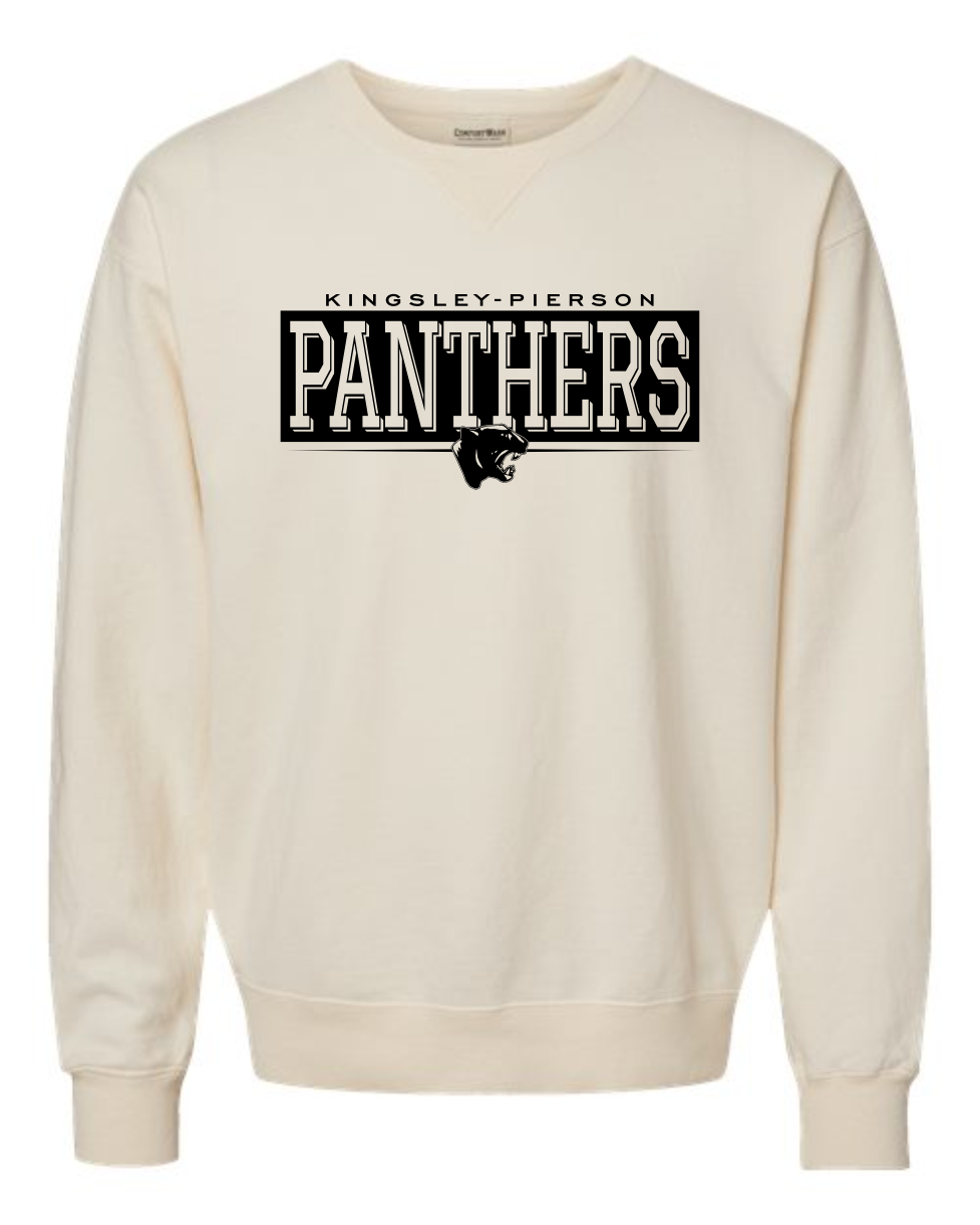 Kingsley-Pierson Staff Wellness Wednesday - Parchment Crewneck Sweatshirt