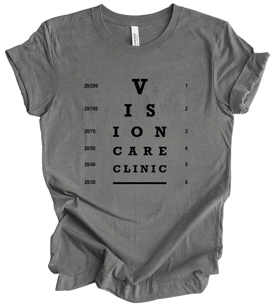 Vision Collection - Vision Care Chart (+ deep heather grey options)