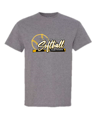 Kingsley-Pierson Softball Apparel - Grey Design #1 (+ options)