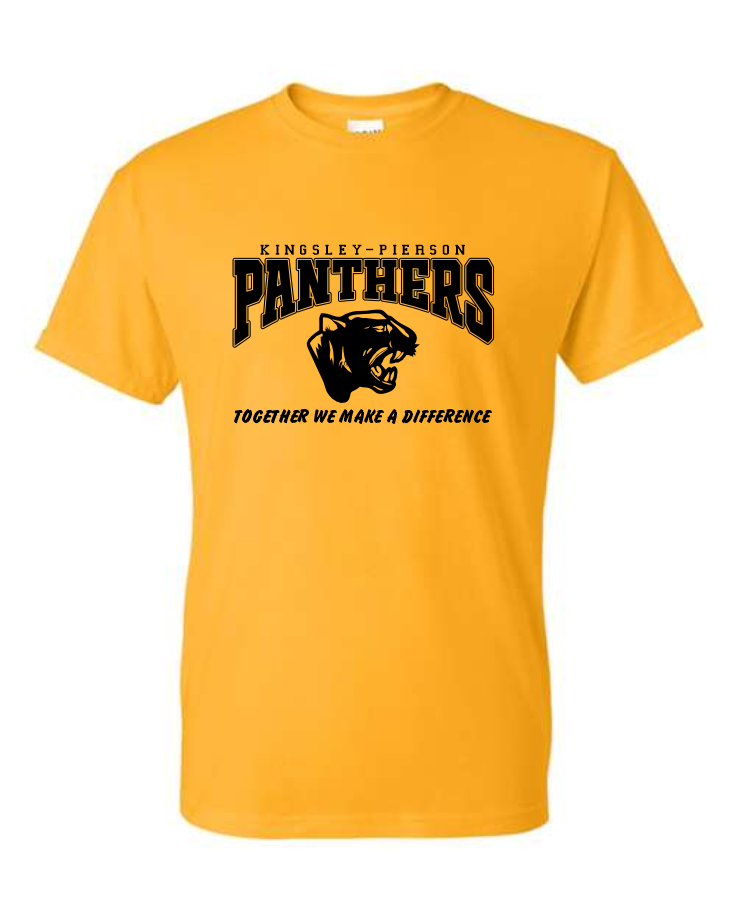 Kingsley-Pierson Staff Wellness Wednesday - Gold Apparel