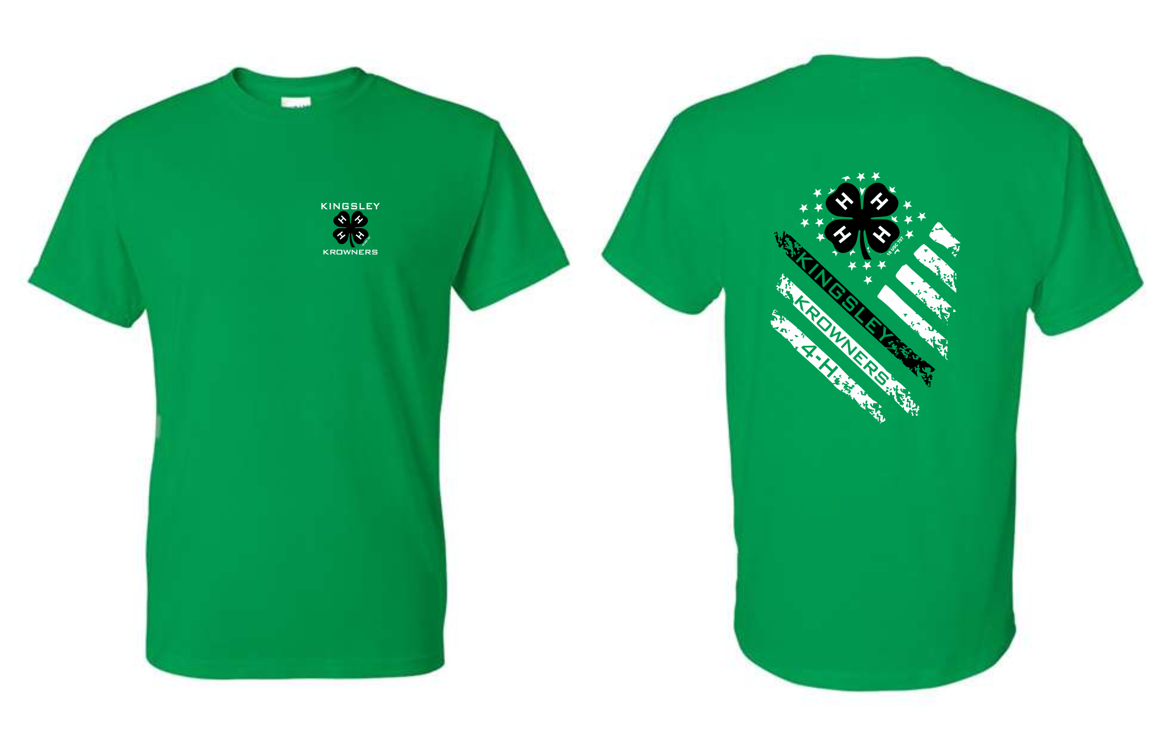 Kingsley Krowners 4-H Apparel - Irish Green (+ options)