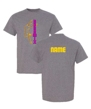 Dynamix School of Dance - Grey Apparel (Logo #2)