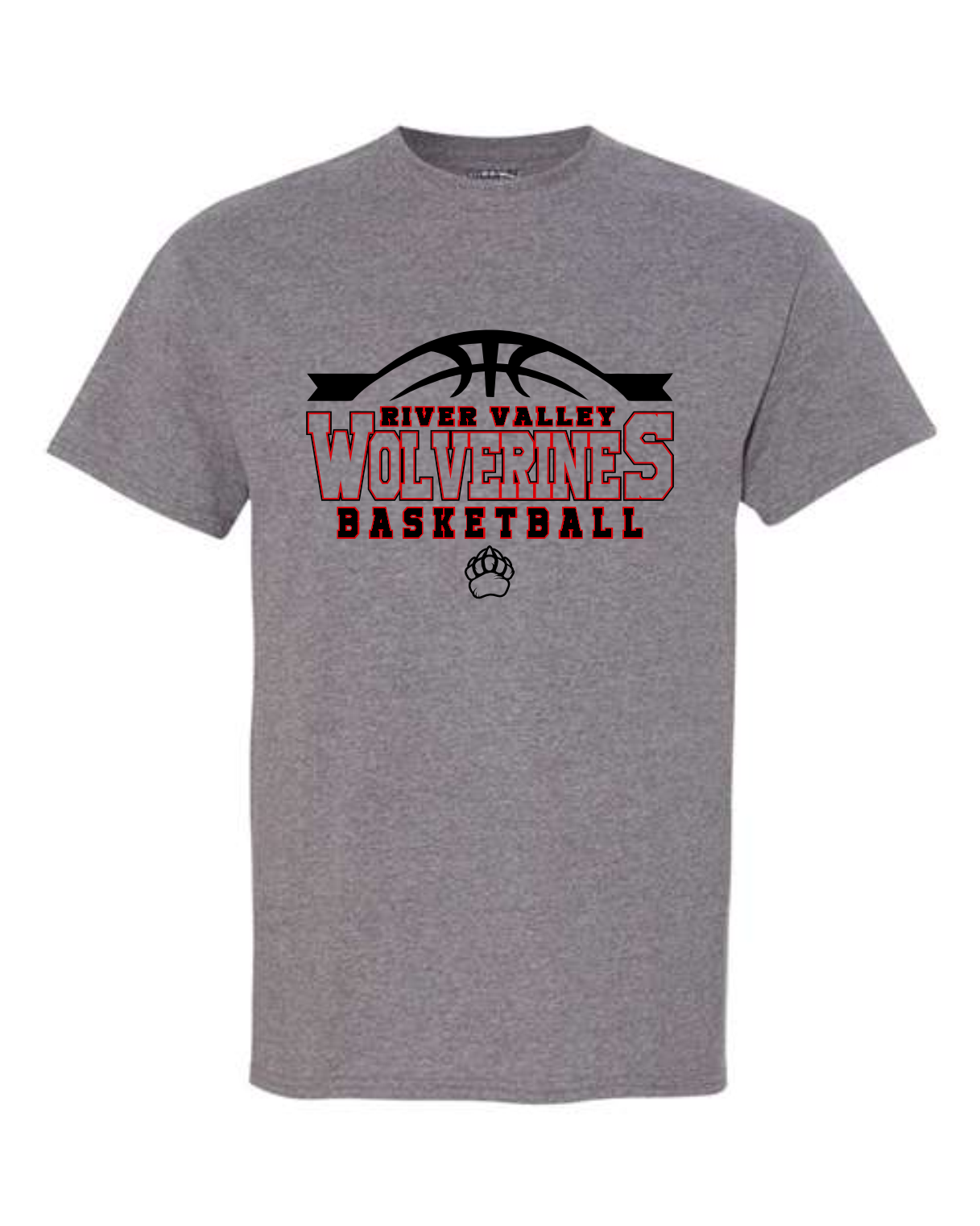 River Valley Basketball Apparel - Grey (+ options)