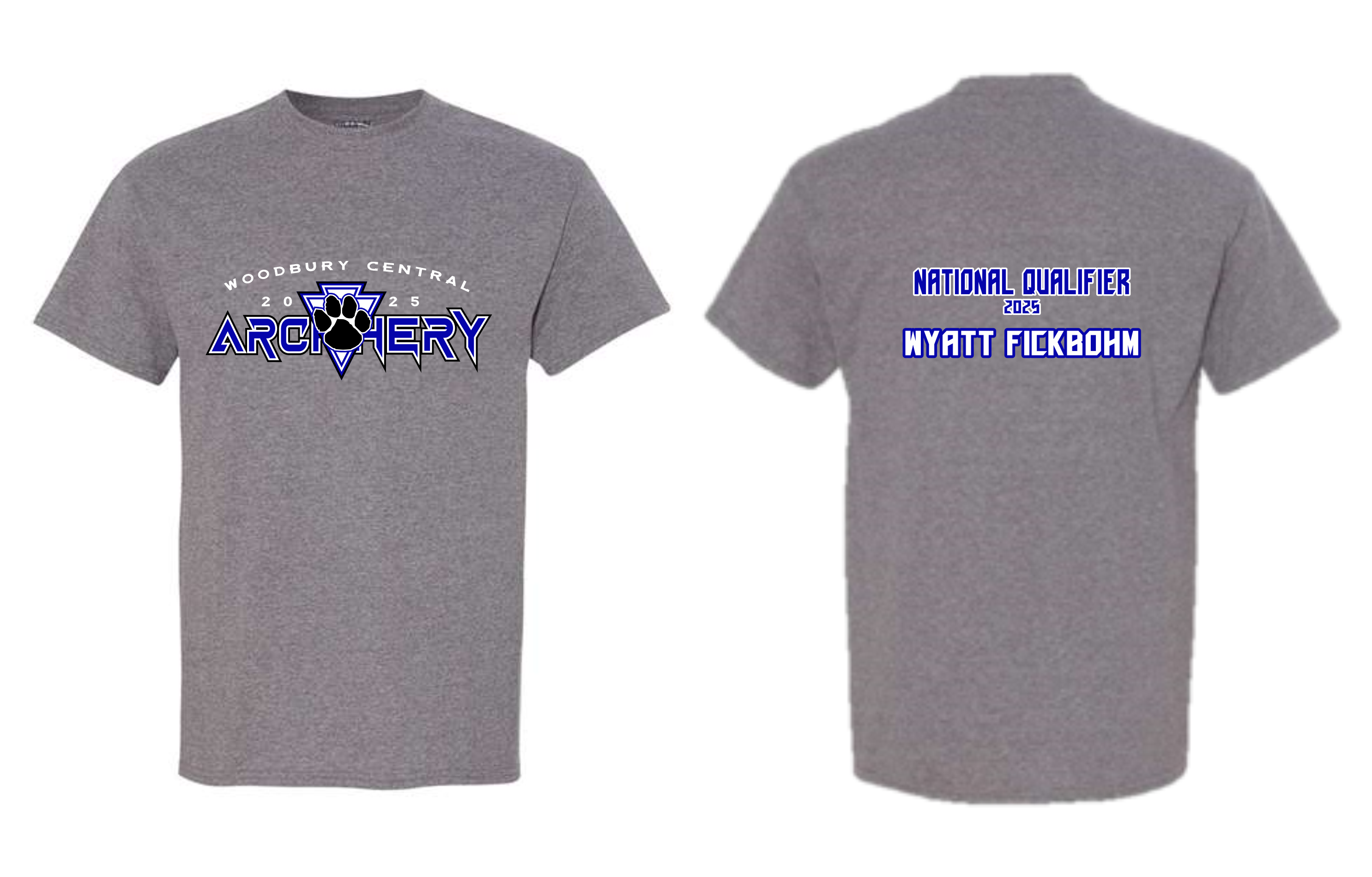 Woodbury Central National Archery - Grey Apparel (+ options)