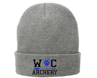 Woodbury Central Archery Apparel - Grey Stocking Hat
