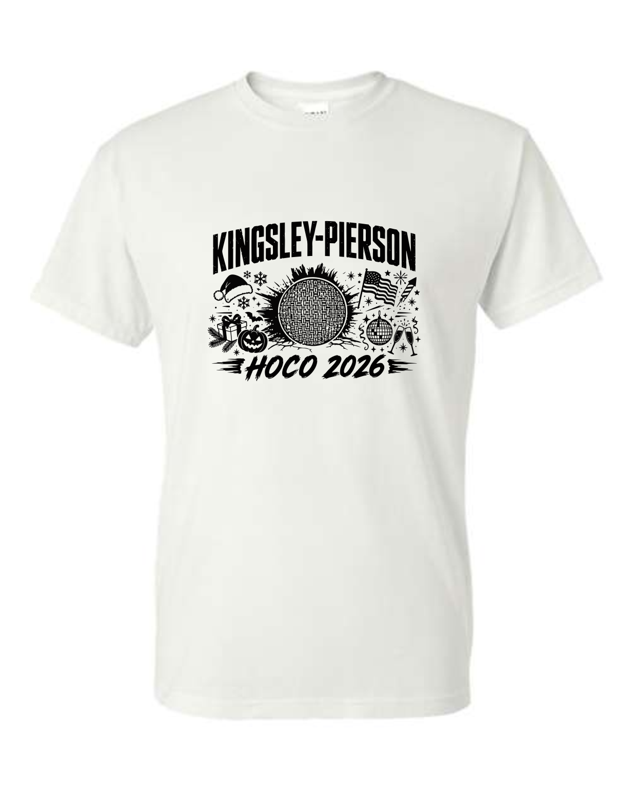 Kingsley-Pierson Homecoming - JUNIORS - White T-Shirt
