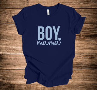 KMK Design Valentines Boy Mama Blue Heart (+ options)