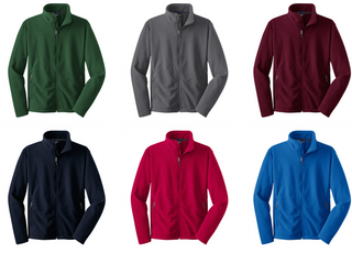 Bickford - Mens Fleece Full Zip Jacket - Bickford Tree Logo (+ color options)