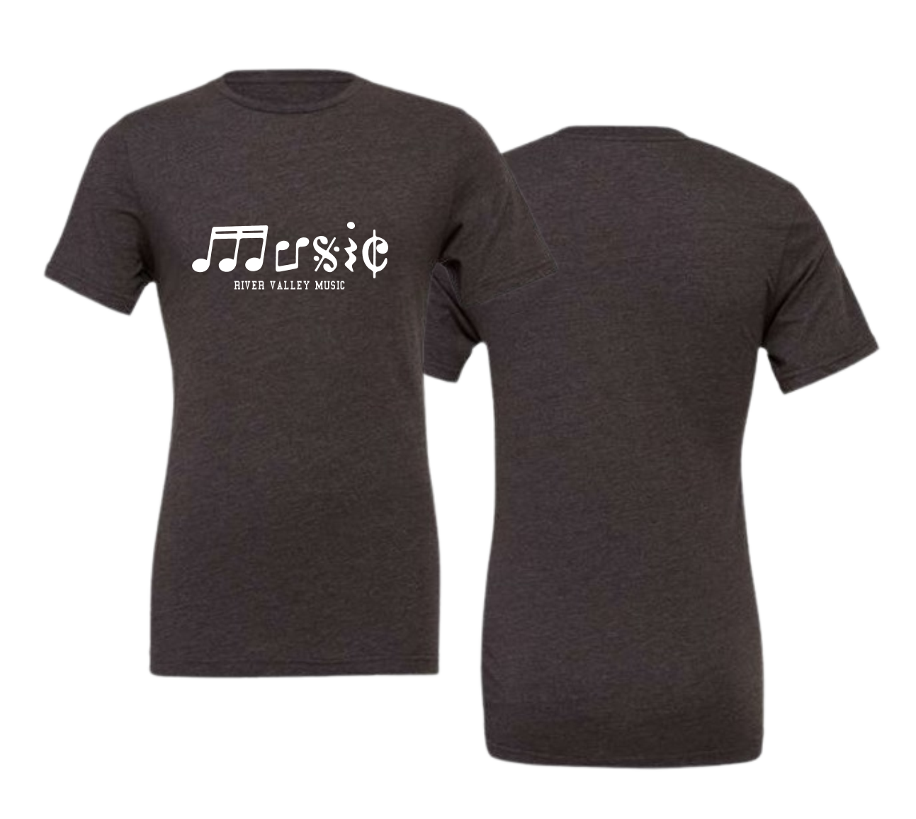 R-V Music Boosters Fundraiser - Dark Grey Heather - Music (+ options)