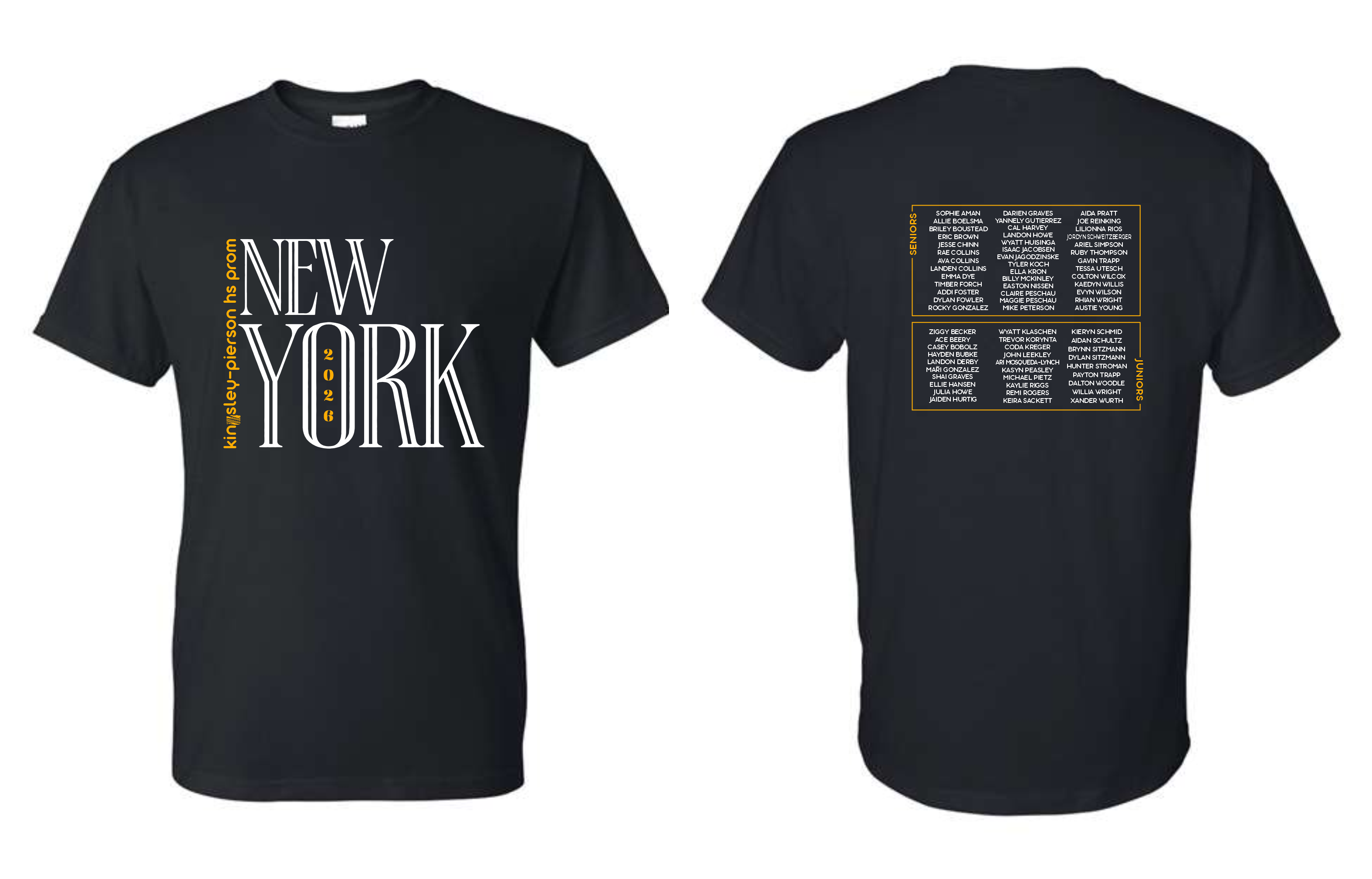 Kingsley-Pierson After Prom T-Shirt