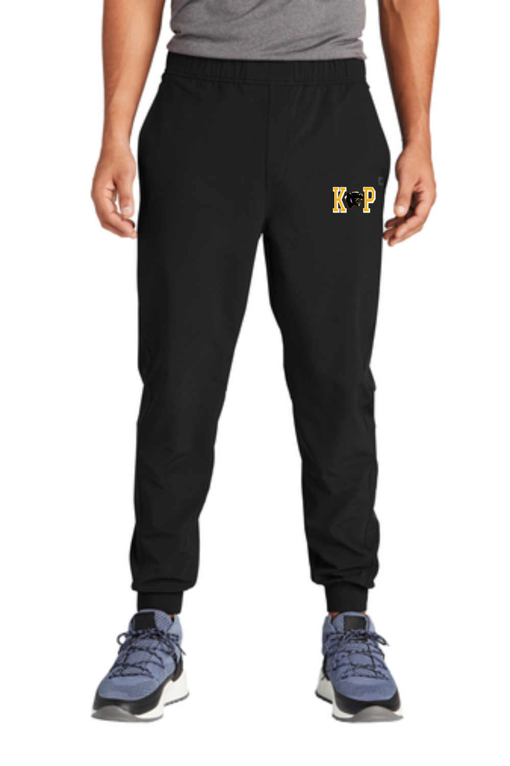 Kingsley-Pierson Staff Wellness Wednesday - Mens Black Joggers
