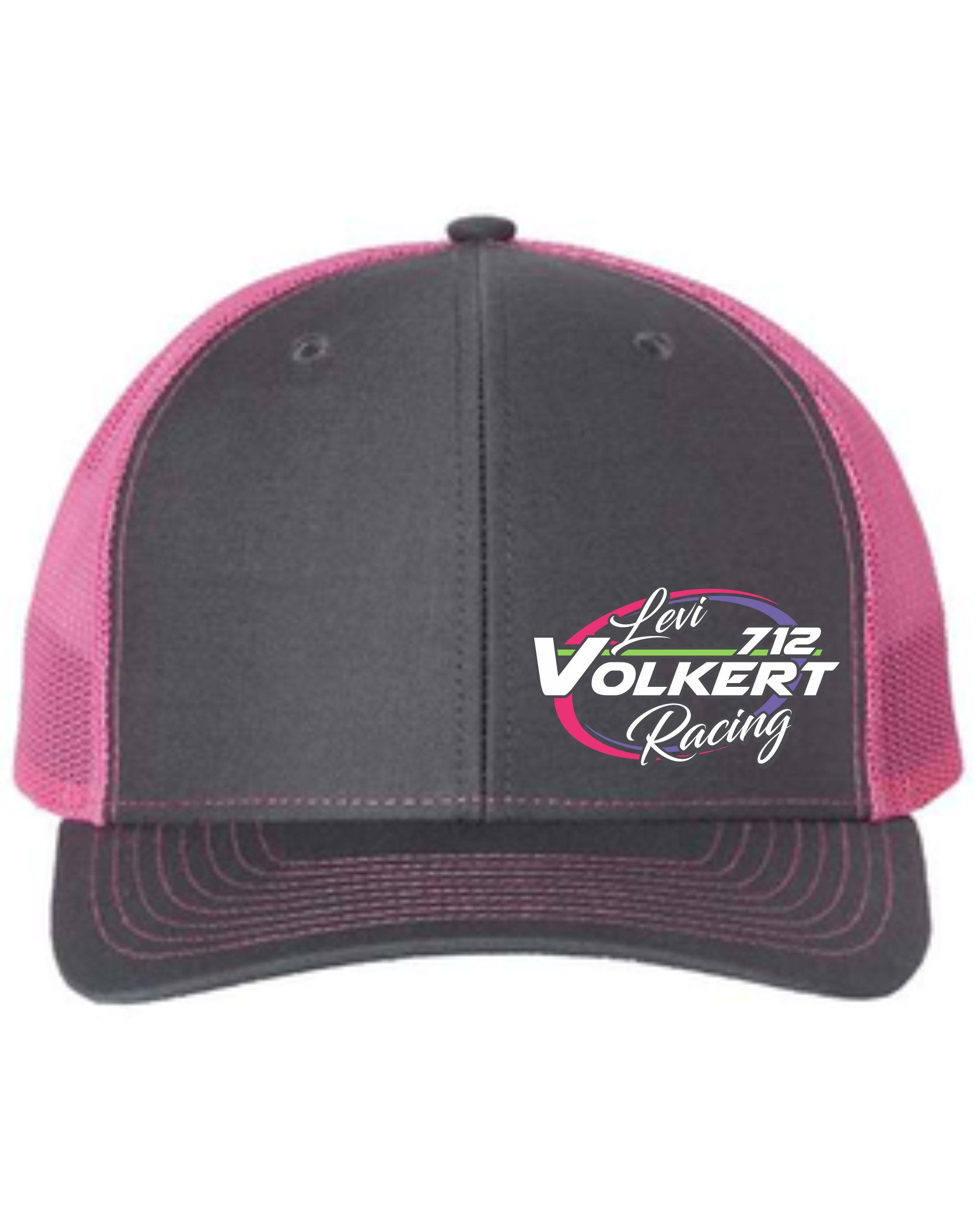 Levi Volkert Racing - Pink Baseball Hat
