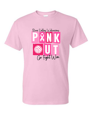 River Valley Athletic Boosters - Pink Out Fundraiser - Pink Apparel (+ options)