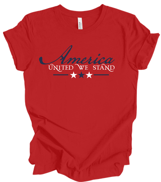 America United We Stand - Red (+ options)