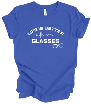 Vision Collection - Life Is Better With Cute Glasses (+ royal options)