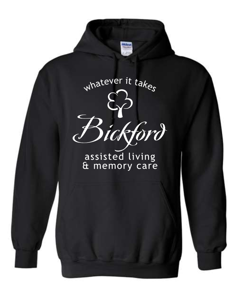 Bickford - Cotton Unisex Hooded Sweatshirt - Whatever It Takes Logo (+ color options)