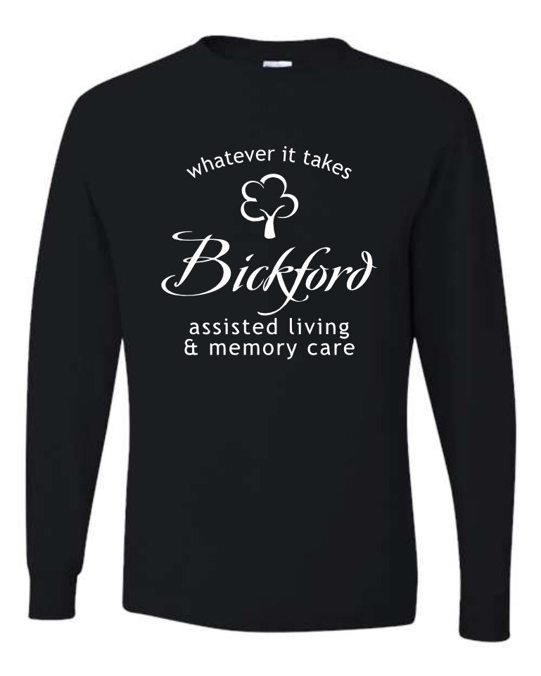 Bickford - Cotton Unisex Long Sleeve T-Shirt - Whatever It Takes Logo (+ color options)