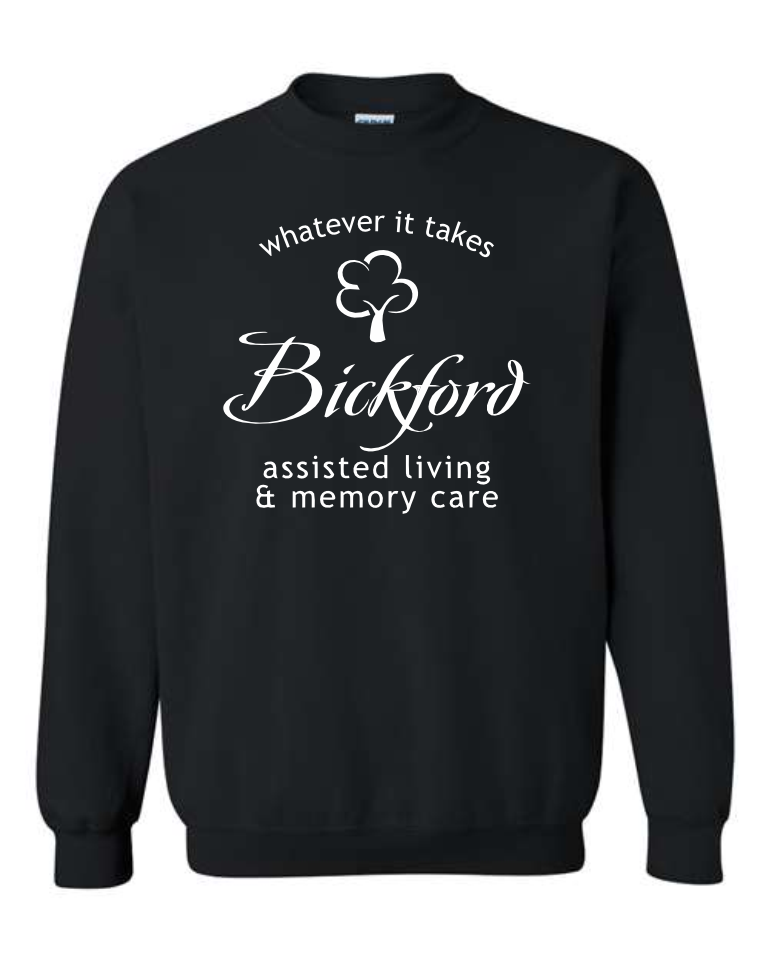 Bickford - Cotton Unisex Crewneck Sweatshirt - Whatever It Takes Logo (+ color options)