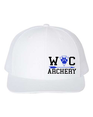 Woodbury Central State Archery - White Baseball Hat