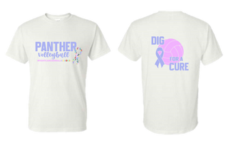 Kingsley-Pierson Cancer Night Volleyball Apparel - White (+ options)