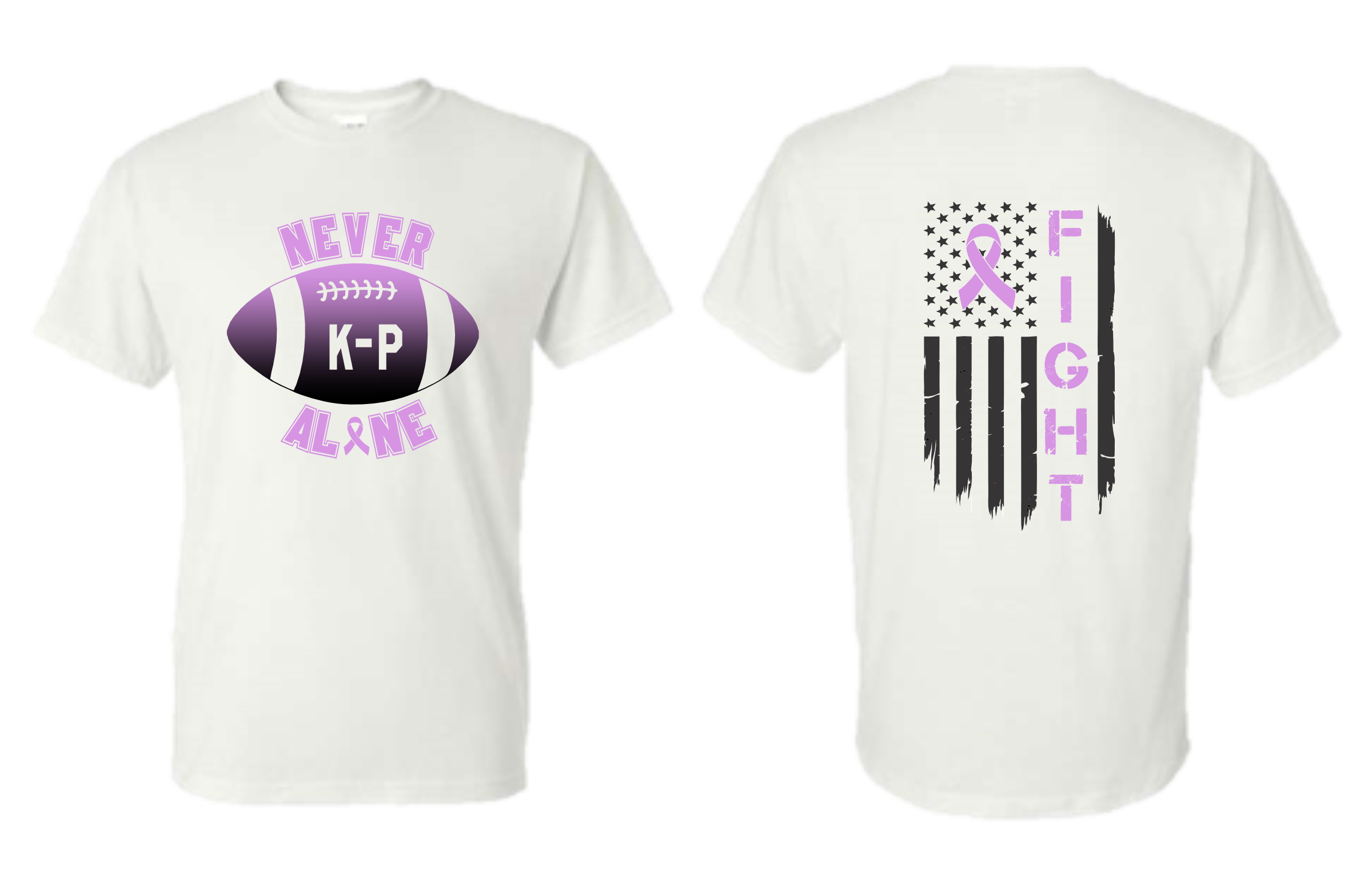 Kingsley-Pierson Cancer Night Football Apparel - White (+ options)