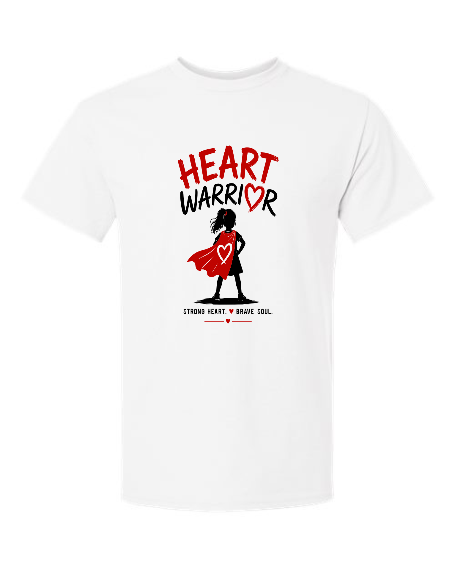 Heart Warrior Fundraiser - White Apparel (+ options)