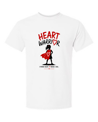 Heart Warrior Fundraiser - White Apparel (+ options)