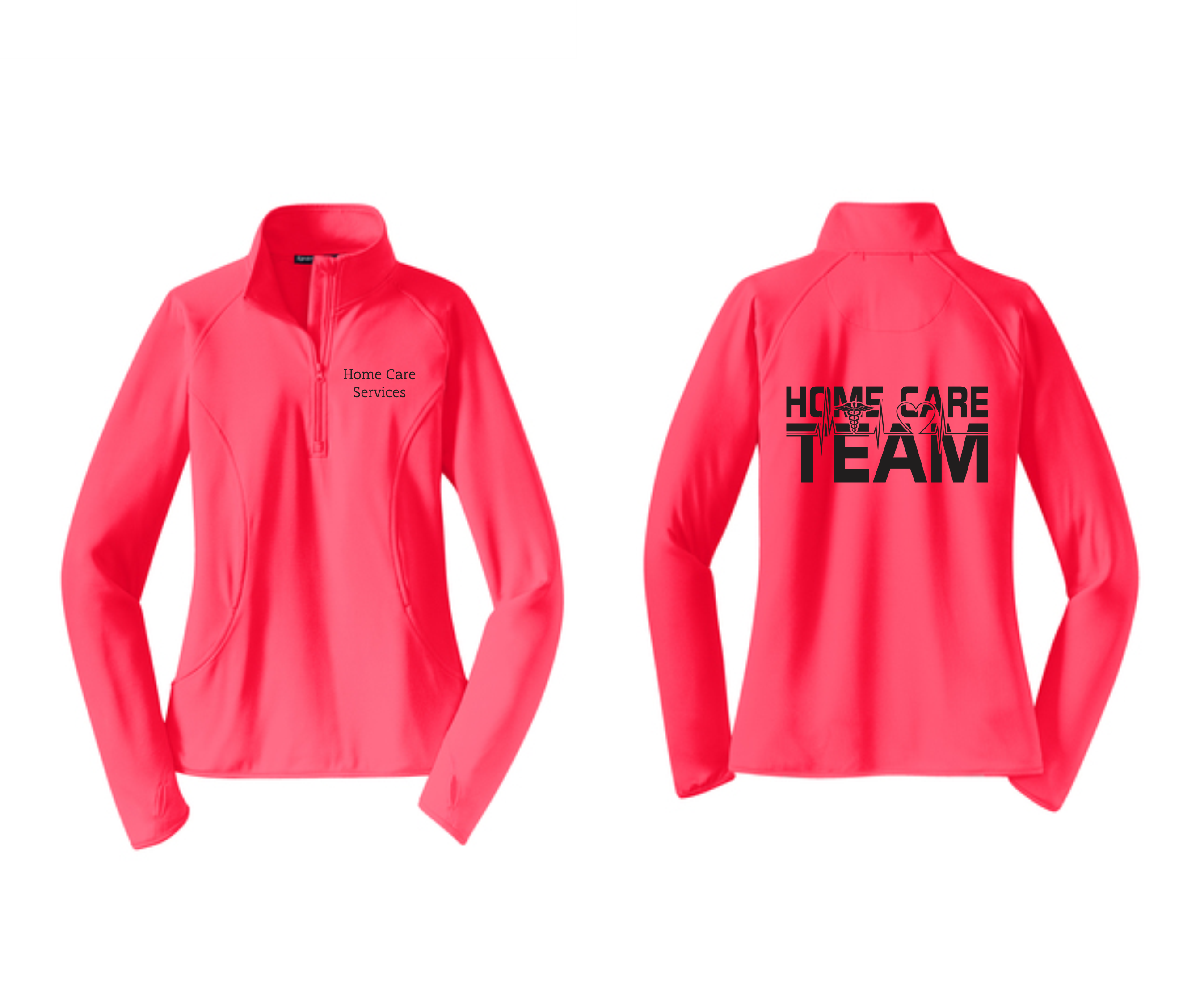 PHW - Home Care Team - Ladies 1/2 or Full Zip Jacket