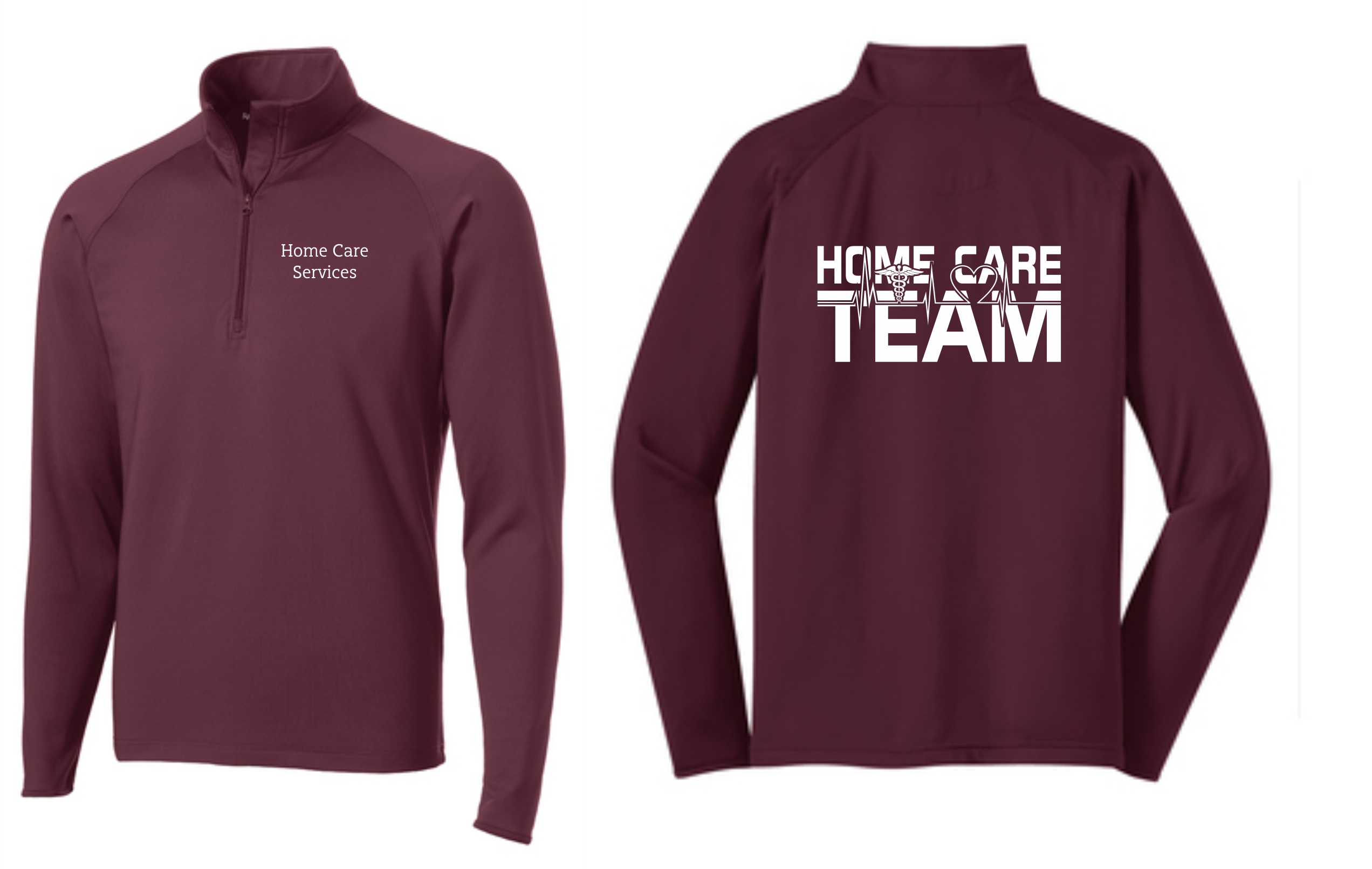 PHW - Home Care Team - Mens 1/2 or Full Zip Jacket